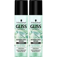 Gliss Nutribalance 2x200 ml Sıvı Saç Kremi