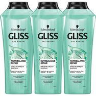Gliss Nutribalance 3x360 ml Şampuan