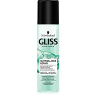 Gliss Nutribalance Repair Dökülme Karşıtı Durulanmayan 200 ml 2'li Sıvı Saç Kremi