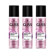Gliss Serum Deep Repair 3x200 ml Sıvı Saç Kremi