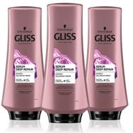Gliss Serum Deep Repair 3x360 ml Saç Kremi