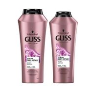 Gliss Serum Deep Repair Onarıcı 500 ml Şampuan+Deep Repair 360 ml Şampuan Seti