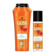 Gliss Sun Protect Güneşe Karşı Koruyucu 500 ml Şampuan+Sun Protect Güneşe Karşı Koruyucu 200 ml Sıvı Saç Kremi Seti