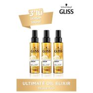 Gliss Ultimate Oil Elixir 3x100 ml Saç Serumu