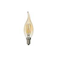 Global K2 KES600 4W 2700K E14 Led Flamanlı Kıvrık Buji Rustik Ampul