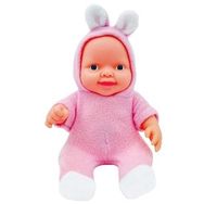Global Toys Mavi Pembe ve Kırmızı Renk 8 Farklı Ses Konuşan Tavşanlı Oyuncak Bebek