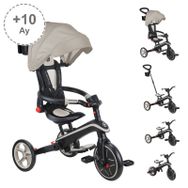 Globber Explorer 4 in 1 Koyu Bej Katlanabilir Bisiklet