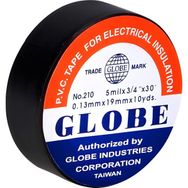 Globe İzole 10 Adet Siyah Elektrik Bantı