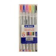Globox Fineliner 6'lı Keçeli Boya Kalemi
