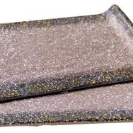 Globy 30.6x17.2 cm Melamin Granit Sunum Tabağı