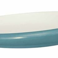 Globy Açık Büfe Mavi 27.9x4.4 cm Eğimli Servis Sunum Tabağı