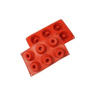 Globy D058 Silikon 6'lı Muffin Kek Kalıbı