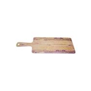 Globy Melamin 48x19 cm Ahşap Desenli Sunum Tabağı