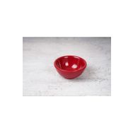 Globy Melamin Minimal Kırmızı 6 Adet 7.3x3 cm Kase Sosluk