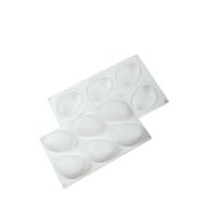 Globy Mousse 3D Silikon Profesyonel Taş Şeklinde 6'lı Kek Tatlı Kalıbı