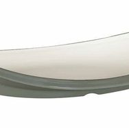 Globy Oval Gri 36x16x7 cm Sunum Tabağı