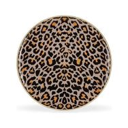 Glore 21 cm 6'lı Leopar Somon Pasta Tabağı