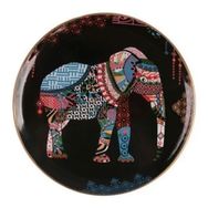 Glore 26 cm Elephant Siyah Tekli Servis Tabak