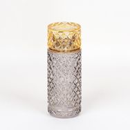 Glore 730 ml Kafes Füme Sarı Başucu Sürahisi ve Bardak Takımı