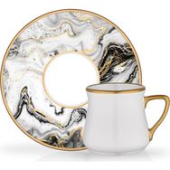 Glore Marble 6'lı Türk Kahvesi Fincanı