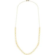 Glorria Altın 50 cm Pullu Kolye
