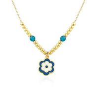 Glorria CN0445 Altın Çiçek Kolye
