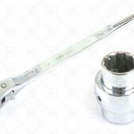 Glory 17x19 mm Kromajlı Kazıklı Cırcırlı Lokma Anahtar