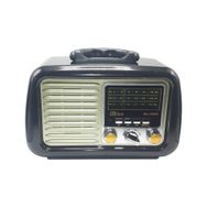 Glr MD-1900BT Siyah Bluetooth Hoparlörlü Nostaljik Radyo