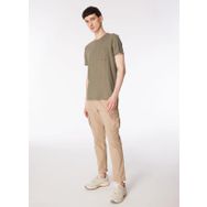 Gmg Fırenze GU24MSS03008 Bisiklet Yaka Haki Erkek T-Shirt