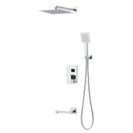 GMS Ankastre Kare 3 Yönlü Banyo Duş Bataryası