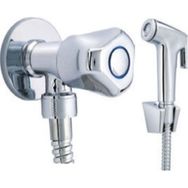 GMS MK110 Gümüş Taharetmatik Set Musluk Dahil El Duşu