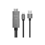 Go Des GD-8273 Type-C HDMI 4K Kablo 180 cm Görüntü Aktarım Kablosu