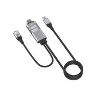 Go Des GD-8770 Type-C To HDMI 4K Kablo PD 3.0 Görüntü Aktarım Kablosu