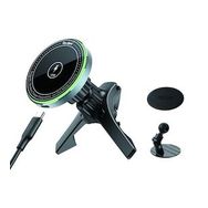Go Des More TR GD-WL289 Magnetik Wireless Kablosuz Şarjlı 2 in 1 Araç İçi Telefon Tutucu