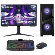 Go Gamer DF1037D i7 14700KF 32GB Ram 2TB HDD+1TB SSD RTX3050 Windows 11 Pro Masaüstü Bilgisayar