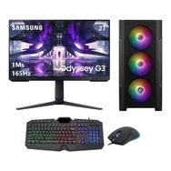 Go Gamer GP519DS Ryzen 5 5600 16GB Ram 1TB SSD+1TB HDD RTX3050 Windows 11 Pro Masaüstü Bilgisayar