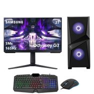 Go Gamer GP984DK Ryzen 5 7600 16GB Ram 1TB HDD+512GB SSD RTX3050 Windows 11 Pro Masaüstü Bilgisayar