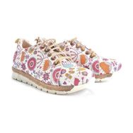 Goby SHR107 Desenli Kadın Sneaker Ayakkabı