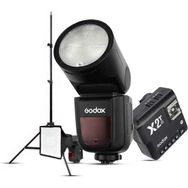Godox V1 Nikon Full Set Flaş Tetikleyici Softbox Tripod