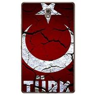 Gogo Accessories 10.5 inç Samsung Galaxy Tab ile Uyumlu S6 T860 Türk Baskılı Silikon Kılıf