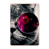 Gogo Accessories Apple iPad 5. Nesil 2018 A1893 A1954 T015 Kedi Baskılı Silikon Kılıf