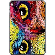 Gogo Accessories Apple iPad Mini 4 A1538 A1550 Renkli Baykuş Baskılı Silikon Kılıf