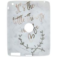 Gogo Accessories iPad 3.Nesil Model Life Baskılı Silikon Kılıf