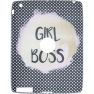 Gogo Accessories iPad 4 Nesil Model Boss Baskılı Silikon Kılıf