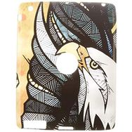 Gogo Accessories iPad 4 Nesil Model Kartal Baskılı Silikon Kılıf