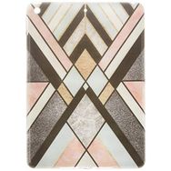 Gogo Accessories iPad 5. nesil Model Renkli Uzun Seritli Baskılı Silikon Kılıf