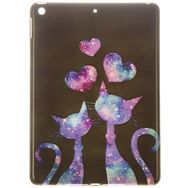 Gogo Accessories iPad 6. nesil Model Asik Kediler Baskılı Silikon Kılıf