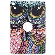 Gogo Accessories iPad mini 4. nesil Model Renkli Baykus Baskılı Silikon Kılıf