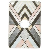 Gogo Accessories iPad mini 4. nesil Model Renkli Uzun Seritli Baskılı Silikon Kılıf