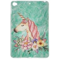 Gogo Accessories İPad mini 5 Model Unicorn Baskılı Silikon Kılıf